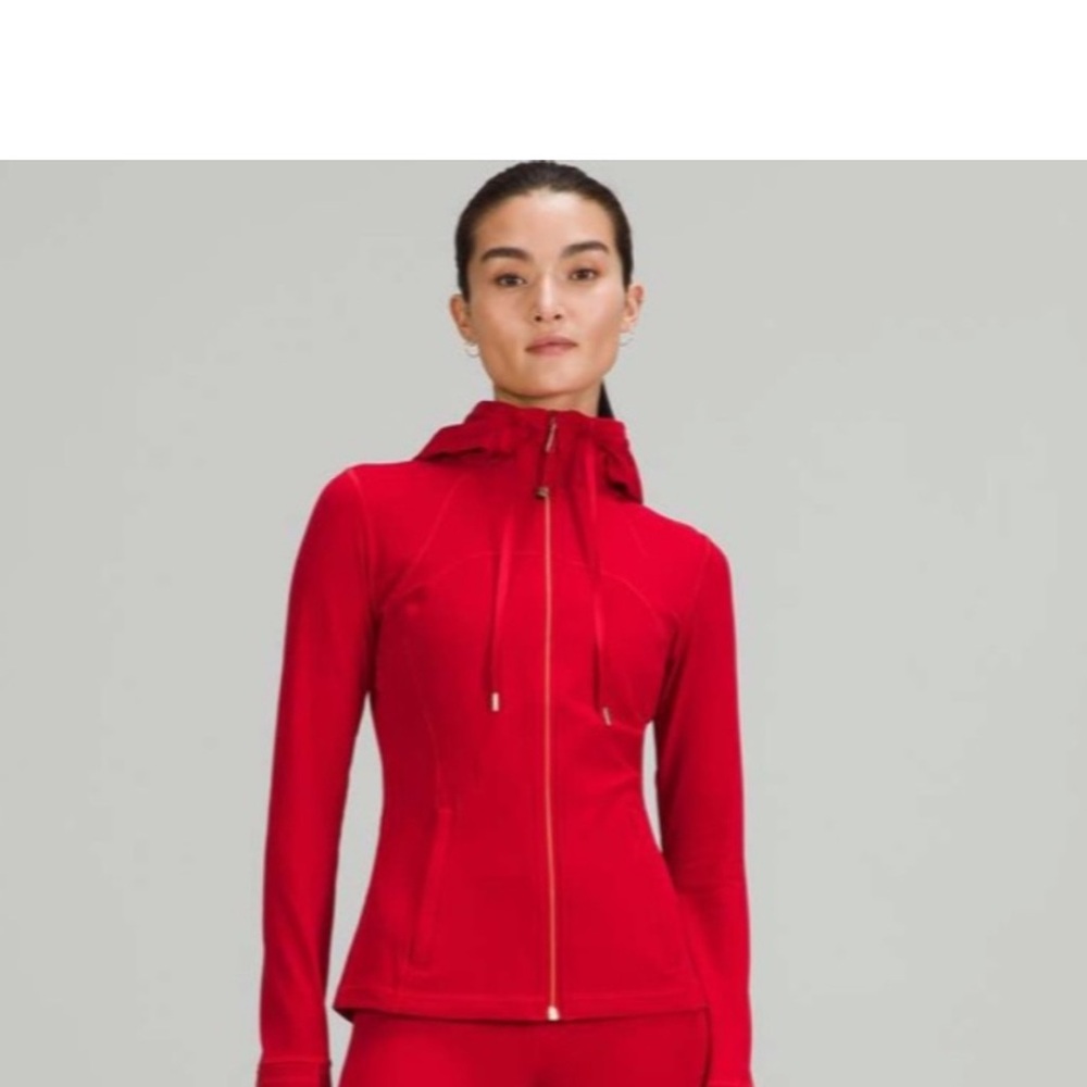 NWT Limited edition New Year Lululemon red define jacket Nulu
